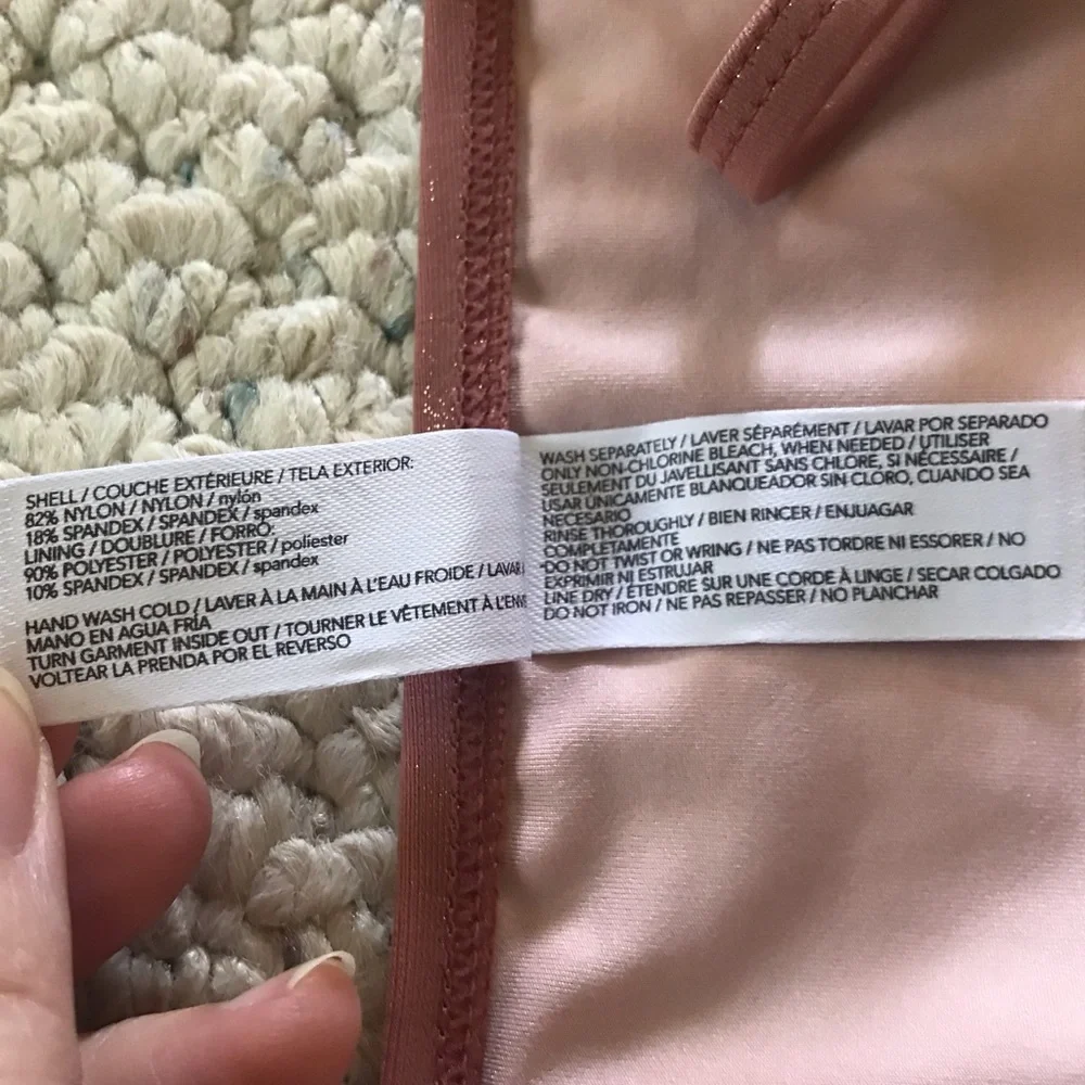 NWOT Mae Bikini Side Tie Bottom